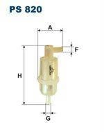 Filtr paliwa Filtron PS 820