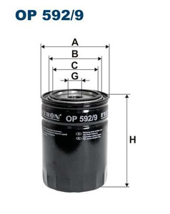 Filtr oleju Filtron OP 592/9