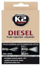 Środek do czyszczenia całego układu zasilania w silnikach Diesela - K2 Diesel 50ml