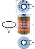 Filtr oleju Knecht OX 41D