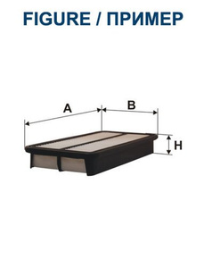 Filtr powietrza Filtron AP 197/1