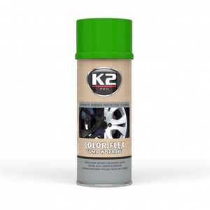 Guma w sprayu - K2 Color Flex Jasny Zielony 400ml