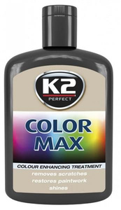 Koloryzujący wosk nabłyszczający - K2 Color Max 200 Ml Czarny
