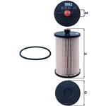 Filtr paliwa Knecht KX 222D