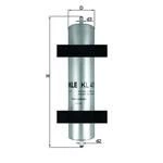 Filtr paliwa Knecht KL 478