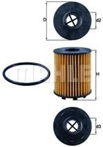 Filtr oleju Knecht OX 371D