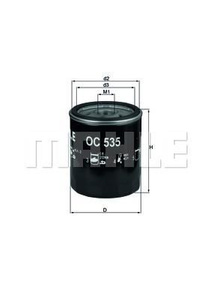 Filtr oleju Knecht OC 535