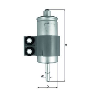 Filtr paliwa Knecht KL 510