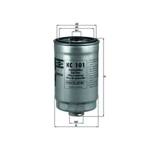 Filtr paliwa Knecht KC 101