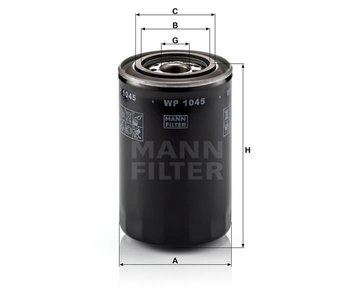 Filtr oleju Mann WP 1045
