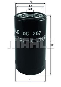 Filtr oleju Knecht OC 267