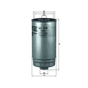 Filtr paliwa Knecht KC 179