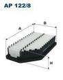 Filtr powietrza Filtron AP 122/8