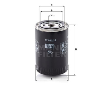 Filtr oleju Mann W 940/24