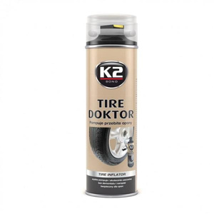 Pompuje przebite opony - K2 Tire Doktor 535ml