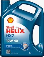 Shell Helix HX7 Diesel 10W-40 4L