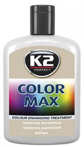 Koloryzujący wosk nabłyszczający - K2 Color Max 200 Ml Biały