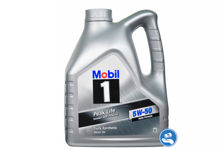 Mobil 1 Peak Life 5W-50 (Excellent Wear Protection) 4L