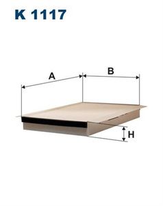 Filtr kabinowy Filtron K 1117