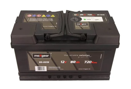 Akumulator 80Ah 720A Maxgear 85-0015 P+