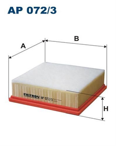 Filtr powietrza Filtron AP 072/3