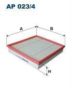 Filtr powietrza Filtron AP 023/4