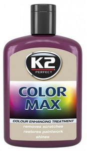 Koloryzujący wosk nabłyszczający - K2 Color Max 200 Ml Bordowy
