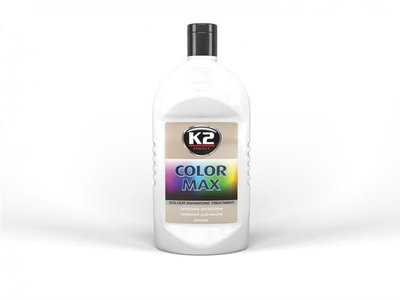 Koloryzujący wosk nabłyszczający - K2 Color Max 500ml Biały