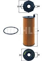 Filtr oleju Knecht OX 196/1D