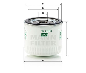 Filtr oleju Mann W 9050
