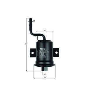 Filtr paliwa Knecht KL 563