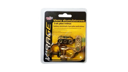 VIRAGE- Klemy do Akumulatora 2 Szt. (+ / -) 93-017