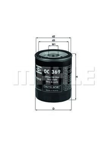 Filtr oleju Knecht OC 369