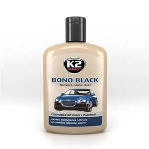 Czernidło do gumy i plastiku - K2 Bono Black 250ml