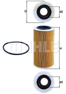Filtr oleju Knecht OX 370D