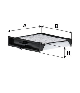 Filtr kabinowy Filtron K 1167A (węglowy)