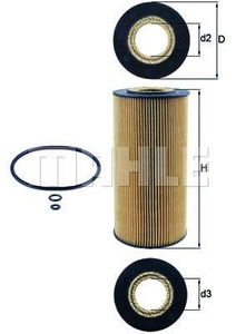 Filtr oleju Knecht OX 123/1D