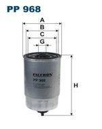 Filtr paliwa Filtron PP 968