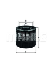 Filtr oleju Knecht OC 290