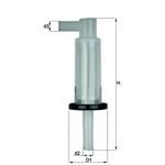 Filtr paliwa Knecht KL 33 OF