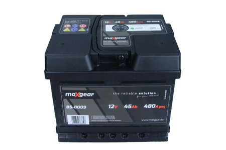 Akumulator 45Ah 480A Maxgear 85-0009 P+