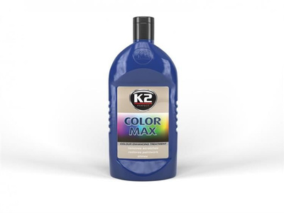 Koloryzujący wosk nabłyszczający - K2 Color Max 500ml Niebieski