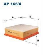 Filtr powietrza Filtron AP 165/4