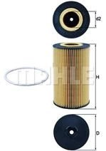 Filtr oleju Knecht OX 161D