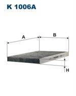 Filtr kabinowy Filtron K 1006A (węglowy)