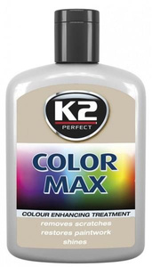 Koloryzujący wosk nabłyszczający - K2 Color Max 200 Ml Szary