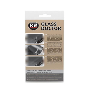 Zestaw do naprawy szyb i reflektorów szklanych - K2 Glass Doctor