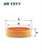Filtr powietrza Filtron AR 131/1