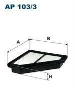 Filtr powietrza Filtron AP 103/3