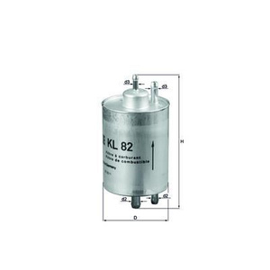 Filtr paliwa Knecht KL 82